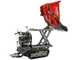 GeoTech-Pro GeoPorter 550 DHSL Hydro - Motocarriola cassone alzabile a pantografo
