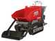 GeoTech Pro GeoPorter 650 DHS Hydro - Motocarriola cingolata cassone dumper 650Kg con paletta - Cambio idrostatico