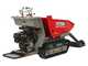 GeoTech Pro GeoPorter 650 DHS Hydro - Motocarriola cingolata cassone dumper 650Kg con paletta - Cambio idrostatico