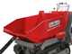 GeoTech-Pro GeoPorter 650 DHS Hydro - Motocarriola cingolata cassone dumper 650Kg con paletta