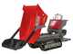 GeoTech-Pro GeoPorter 650 DHS Hydro - Motocarriola cingolata cassone dumper 650Kg con paletta
