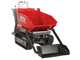 GeoTech-Pro GeoPorter 650 DHS Hydro - Motocarriola cingolata cassone dumper 650Kg con paletta