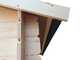 Alce Vibo 198x198 - Casetta da giardino in legno - Con finestre frontali - 198x198x195 cm