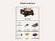 Worx Landroid Vision Cloud WR340E - Robot Tagliaerba 4WD - Senza impianto