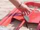 OUTLET - DIFETTI ESTETICI - Sollevatore per trattorino rasaerba, attrezzo elevatore, piattaforma elevatrice - max 500 Kg