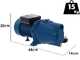 Hyundai JET100L - Elettropompa autoadescante da giardino con attacchi da 1" (25mm) - Acque chiare - 750 W