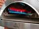 Pizza Party Ardore Perla - Forno a gas per pizza da esterno - Camera di cottura 40x40 cm - Piano cottura in mattoni refrattari