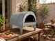 Pizza Party Ardore Perla - Forno a gas per pizza da esterno - Camera di cottura 40x40 cm - Piano cottura in biscotto