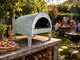 Pizza Party Ardore Perla - Forno a gas per pizza da esterno - Camera di cottura 40x40 cm - Piano cottura in biscotto