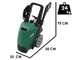 Lavor RIVER 1108 - Idropulitrice elettrica ad acqua calda - 145 bar max - 450 l/h
