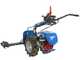 EuroMech BLITZ 70 - Motofalciatrice multifunzione - Motore Honda GX200 - 6.5 HP