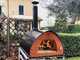 Pizza Party Pizzone - Forno a legna per pizza da esterno - Camera di cottura 60x80 cm - Piano cottura in mattoni refrattari