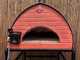 Pizza Party Passione - Forno ibrido 2 in 1 Gas/Legna per pizza - Camera di cottura 80x60 cm - Piano cottura in biscotto
