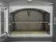 Forno a legna da esterno Minimus 50 Mini EXT in acciaio - Tetto rosso