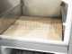 Forno a legna da esterno Minimus 50 Mini EXT in acciaio - Tetto rosso