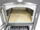 Forno a legna da esterno Minimus 50 Mini EXT in acciaio - Tetto rosso