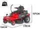 Snapper ZTX105SD - Trattorino rasaerba professionale a raggio zero - Scarico laterale - Motore B&amp;S 7220 EXi bicilindrico