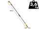 Stanley Fatmax SFMCPP632D1-QW - Svettatoio a batteria - 240 cm - 18V 2.0Ah