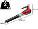 Einhell GP-LB 18/200 Li E-Solo - Soffiatore a batteria - SENZA BATTERIA E CARICABATTERIA