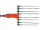 Aima Special ONE Cordless - Abbacchiatore elettrico 230/320 cm a batteria al litio 2x 21V 9Ah - Asta telescopica in alluminio