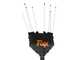Oliviero Flex PCT36 Premium Cordless - Abbacchiatore elettrico 235/335 cm a batteria al litio 2x36V 4.5 Ah - Asta telescopica in carbonio