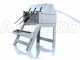 Enotecnica Pillan 3B INOX - Riempitrice manuale a 3 attacchi con beccucci serbatoio e struttura in acciaio inox