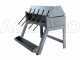 Enotecnica Pillan 5B INOX - Riempitrice manuale a 5 attacchi con beccucci serbatoio e struttura in acciaio inox