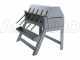 Enotecnica Pillan 5B INOX - Riempitrice manuale a 5 attacchi con beccucci serbatoio e struttura in acciaio inox