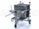Enotecnica Pillan FC42 - Filtro professionale per cantina da 20 cartoni 40x40 cm - telaio/pompa acciaio INOX