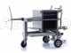 Enotecnica Pillan FC42 - Filtro professionale per cantina da 20 cartoni 40x40 cm - telaio/pompa acciaio INOX