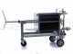 Enotecnica Pillan FC43 - Filtro professionale per cantina FC43 da 30 cartoni 40x40 cm - telaio/pompa acciaio INOX