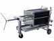 Enotecnica Pillan FC44 - Filtro professionale per cantina da 40 cartoni 40x40 cm - telaio/pompa acciaio INOX