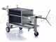Enotecnica Pillan FC44 - Filtro professionale per cantina da 40 cartoni 40x40 cm - telaio/pompa acciaio INOX