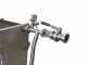 Enotecnica Pillan FC44 - Filtro professionale per cantina da 40 cartoni 40x40 cm - telaio/pompa acciaio INOX