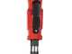 Aima Giulia Cordless - Abbacchiatore elettrico 250cm a batteria al litio 2x 21V 9Ah - Asta fissa in carbonio