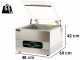 Macchina sottovuoto a campana Euro 4000 Inox - Barra saldante da 40cm
