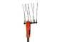 Bahco BCL54TP - Abbacchiatore elettrico 230/380 cm a batteria a zaino 36V 20Ah - Asta telescopica in carbonio + prolunga