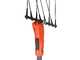 Bahco BCL54TP - Abbacchiatore elettrico 230/380 cm a batteria a zaino 36V 20Ah - Asta telescopica in carbonio + prolunga