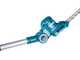 Makita DUN461WZX1 - Tagliasiepi su asta di prolunga a batteria 18V - 6Ah