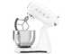 Smeg Full Color Bianco SMF05WHEU - Impastatrice Planetaria - Vasca in Inox da 4,8 litri