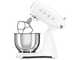 Smeg Full Color Bianco SMF05WHEU - Impastatrice Planetaria - Vasca in Inox da 4,8 litri