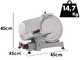 RGV 275 S Luxury - Affettatrice con lama da 275mm - 150W