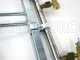 Coppia aste inox irrorazione con getti a farfalla in ottone 3+3 completo di supporti INOX