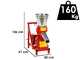 GeoTech-Pro TWPM200 - Pellettatrice a trattore - Produzione del pellet da riscaldamento
