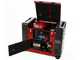 GeoTech-Pro DGP8000SE-3 - Generatore di corrente diesel silenziato carrellato con AVR 6 kW - Continua 5.5 kW Trifase + ATS