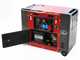 GeoTech Pro DGP8000SE-3 - Generatore di corrente diesel silenziato carrellato con AVR 6 kW - Continua 5.5 kW Trifase + ATS