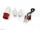 GeoTech-Pro DGP8000SE-3 - Generatore di corrente diesel silenziato carrellato con AVR 6 kW - Continua 5.5 kW Trifase + ATS