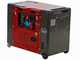 GeoTech Pro DGP8000SE-3 - Generatore di corrente diesel silenziato carrellato con AVR 6 kW - Continua 5.5 kW Trifase + ATS