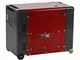 GeoTech-Pro DGP8000SE-3 - Generatore di corrente diesel silenziato carrellato con AVR 6 kW - Continua 5.5 kW Trifase + ATS