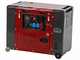 GeoTech-Pro DGP8000SE-3 - Generatore di corrente diesel silenziato carrellato con AVR 6 kW - Continua 5.5 kW Trifase + ATS